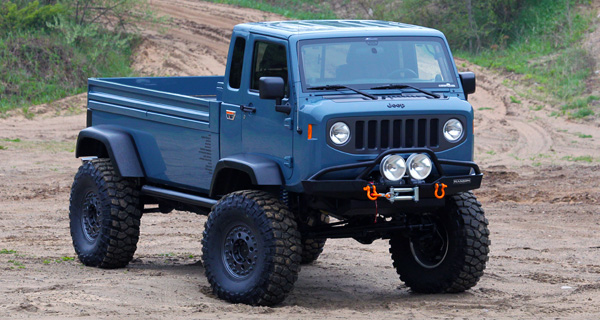Takhle vypadá nová verze terénní dodávky Jeep Mighty FC